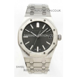 Royal Oak 15510 Grey Dial FREE SPRUNG MVMNT Super Clone Watch 