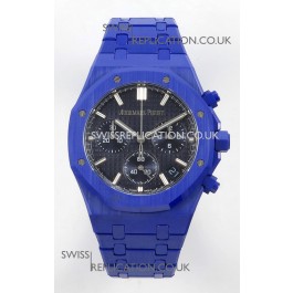 Royal Oak Chrono 26240 Blue Ceramic Super Clone Watch 