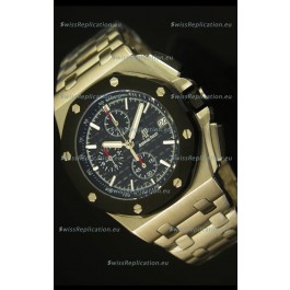 Audemars Piguet Royal Oak Offshore Watch in Black Dial - Steel Case