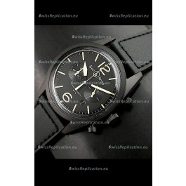 Bell and Ross BR126 Vintage Swiss Quartz Watch in PVD Casing