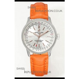 Navitimer Automatic 36 Steel Dial Steel Casing Super Clone Watch 