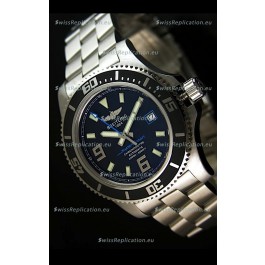 Breitling SuperOcean Abyss Swiss Replica Watch - 1:1 Mirror Replica - 44MM Blue Markers