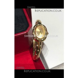 Baignoire De Cartier Yellow Gold Super Clone Quartz Replica Watch