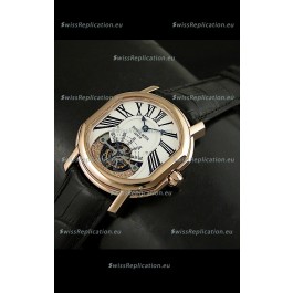 Daniel Roth Classic Tourbillon Swiss Watch in Rose Gold Case