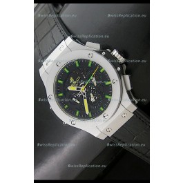 Hublot Big Bang Niemeyer Sandblasted Case Swiss Watch in Steel