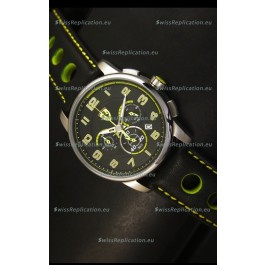 Scuderia Ferrari Heritage Chronograph Watch in Steel Case 