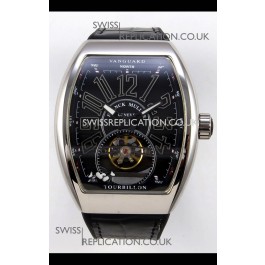 Franck Muller V45 Tourbillon Stainless Steel Super Clone Watch 