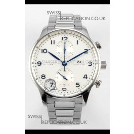 IWC Portuguese Chronograph White Dial Super Clone Watch 