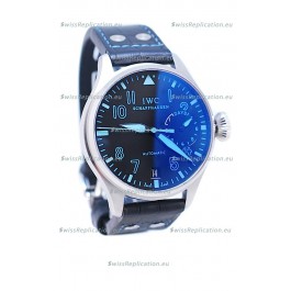 IWC Big Pilot Swiss Replica Watch in Dark Blue Dial