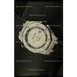 Audemars Piguet Royal Oak Offshore Diver Watch - Iced out Edition
