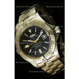 Breitling Avenger Seawolf Swiss Replica Watch in Yellow Seconds Hands - 1:1 Mirror Replica Watch