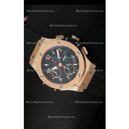 Hublot Big Bang Pink Gold Casing Swiss Watch 40MM - 1:1 Mirror Replica 