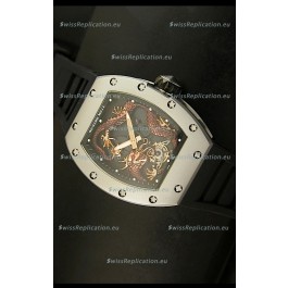 Richard Mille RM057 Tourbillon Jackie Chan Swiss Replica Watch in Titanium Case