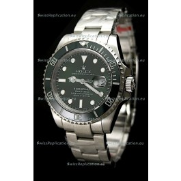 Rolex Submariner Swiss Replica Green Watch in Ceramic Bezel