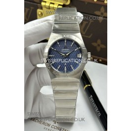 Omega Co-Axial Constellation 38MM 904L Steel Blue Dial Super Clone Watch 