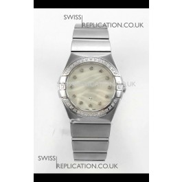 Omega Constellation 28MM Pearl Textured Dial QUARTZ Super Clone Watch 