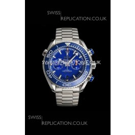 Omega Speedmaster Planet Ocean Blue Dial Super Clone Watch 