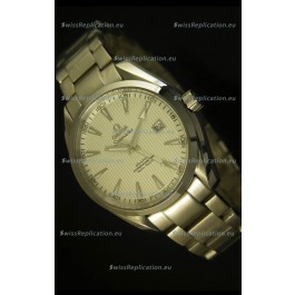 Omega Seamaster Aqua Terra Co-Axial Swiss Watch White Dial