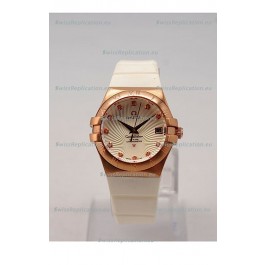Omega Constellation Ladies Replica Watch - Quartz Movement - 35MM