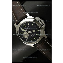 Panerai Luminor GMT Swiss Watch in Steel - 1:1 Mirror Replica PAM00161