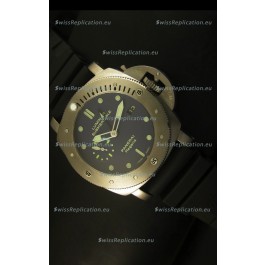 Panerai Luminor PAM371 Submersible GMT Titanium - 1:1 Mirror Replica Watch