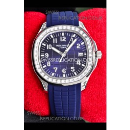 Patek Philippe Aquanaut 5167 Stainless Steel Blue Dial 38.5MM Watch