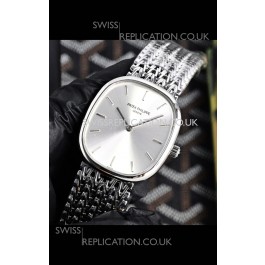 Patek Philippe Golden Ellipse 5738 Steel Dial Super Clone Watch 