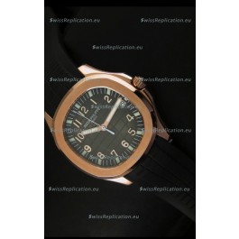 Patek Philippe Aquanaut Rose Gold in Grey Dial Watch - 1:1 Mirror Replica