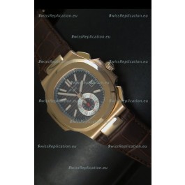Patek Philippe Nautilus 5980 Black Dial - 1:1 Ultimate Mirror Replica