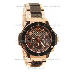 Hublot Big Bang Cappuccino Gold Swiss Replica Watch