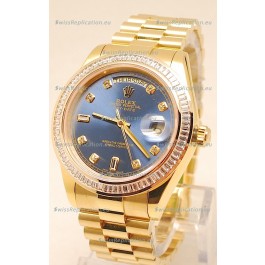 Rolex Day Date II Gold Japanese Replica Watch