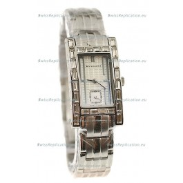 Bvlgari Rettangolo Japanese Replica Watch in Dark Blue Dial