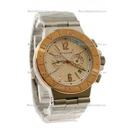 Bvlgari Diagono Mens Scuba japanese Replica Watch