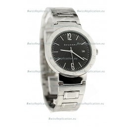 Bvlgari Quartz Japanese Watch in Black Dial