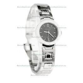 Bvlgari Quartz Japanese Watch in Black Dial