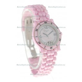 Chopard Happy Sport Ladies Japanese Pink Watch