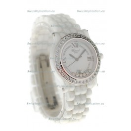 Chopard Happy Sport Ladies Japanese Ceramic Watch