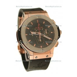 Hublot Rose Gold Aero Bang Swiss Replica Watch