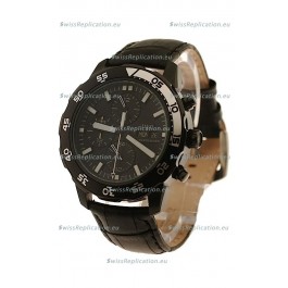 IWC Aquatimer Chronograph Japanese Replica PVD Watch