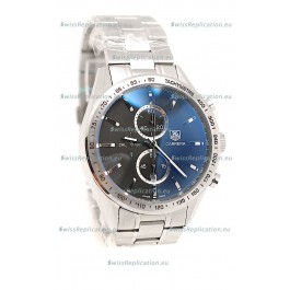 Tag Heuer Carrera Cal. 1887 Chronograph Japanese Watch in Black Dial