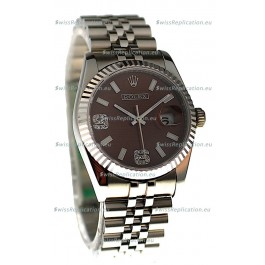 Rolex Datejust Silver Replica Watch