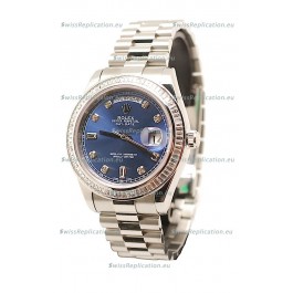 Rolex Day Date Silver Japanese Replica Watch