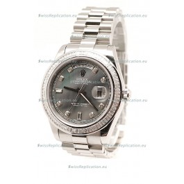 Rolex DayDate Japanese Replica Watch in Pearl Dial