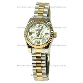 Rolex Floral Motif Datejust Ladies Replica Watch