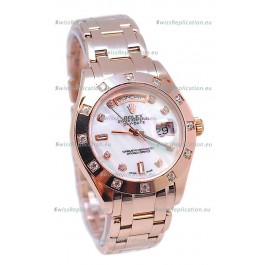 Rolex Day Date White Mother of Pearl Japanese Replica Watch