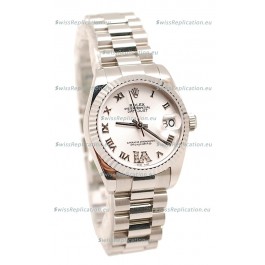 Rolex Oyster Perpetual Datejust Diamonds VI Japanese Replica Watch -36MM