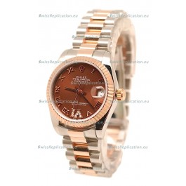 Rolex Datejust Diamond VI Japanese Replica Watch - 36MM