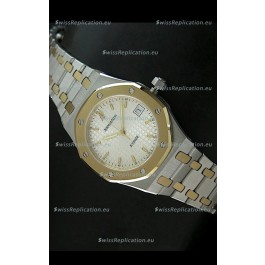 Audemars Piguet Royal Oak Swiss Watch Two Tone Gold/Steel Plating - MIRROR REPLICA