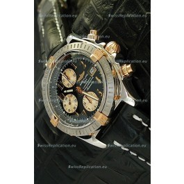 Breitling Windrider Swiss Replica Watch in Black Dial Steel Case