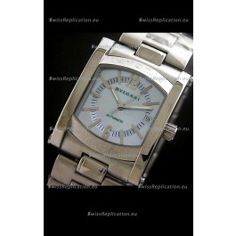 Bvlgari Assioma Japanese Automatic Watch in Blue Dial